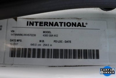 2019 International 4000 Series 4300