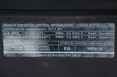 2017 Nissan Frontier SV