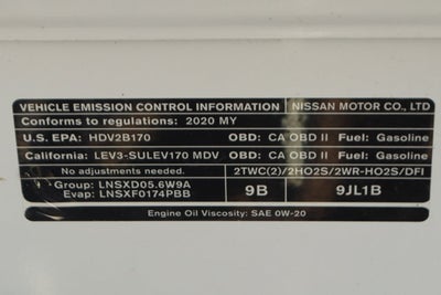 2020 Nissan NV3500 HD Cargo S