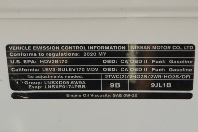 2020 Nissan NV3500 HD Cargo S