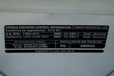 2016 Nissan Frontier S