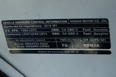 2016 Nissan Frontier S