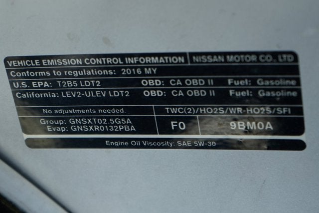 2016 Nissan Frontier S