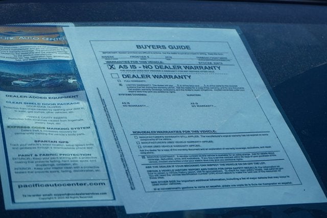 2016 Nissan Frontier S