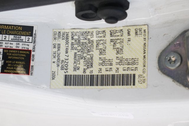 2017 Nissan Frontier S