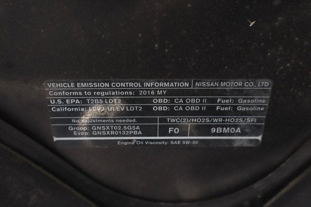 2016 Nissan Frontier S