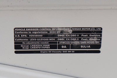 2020 Nissan NV1500 SV