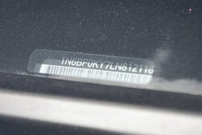 2020 Nissan NV2500 HD SV