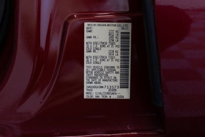2021 Nissan Frontier SV