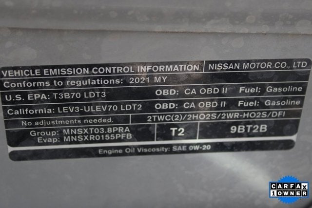 2021 Nissan Frontier PRO-4X