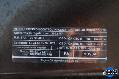 2022 Nissan Frontier PRO-X