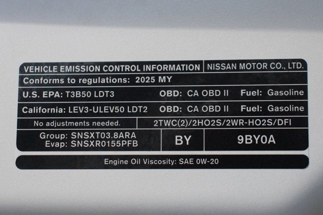 2025 Nissan Frontier S