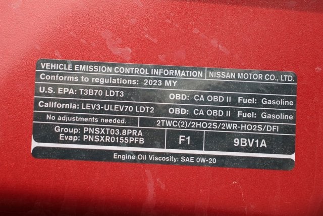 2023 Nissan Frontier PRO-4X