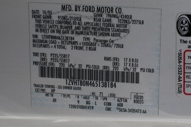 2006 Ford Mustang V6 Premium