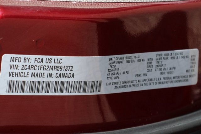 2021 Chrysler Pacifica Touring