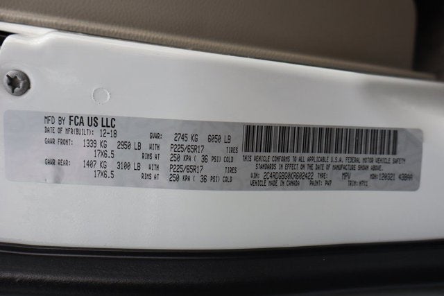 2019 Dodge Grand Caravan SE