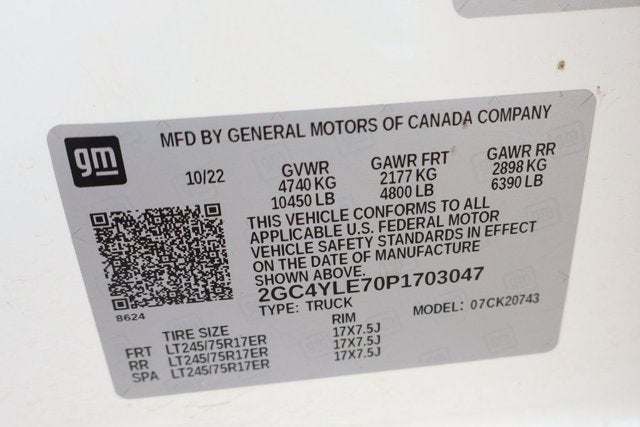 2023 Chevrolet Silverado 2500HD Work Truck