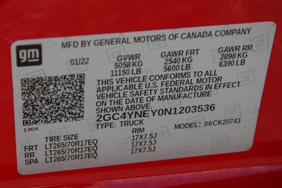 2022 Chevrolet Silverado 2500HD LT