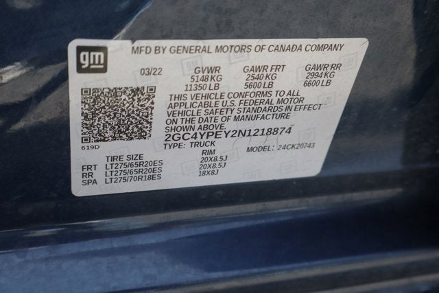 2022 Chevrolet Silverado 2500HD LTZ