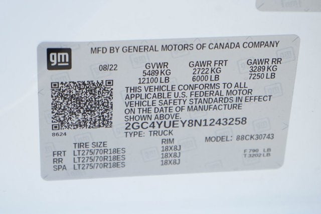 2022 Chevrolet Silverado 3500HD LTZ