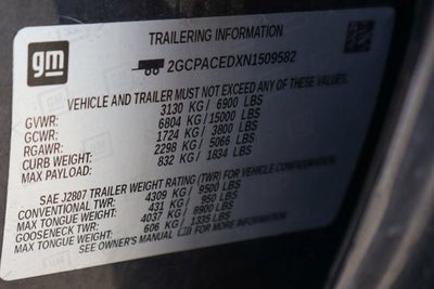 2022 Chevrolet Silverado 1500 LT