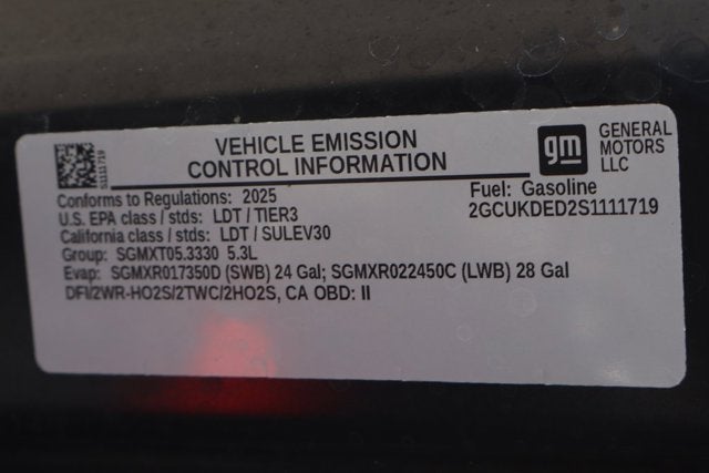 2025 Chevrolet Silverado 1500 LT