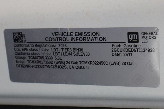 2026 Chevrolet Silverado 1500 LT