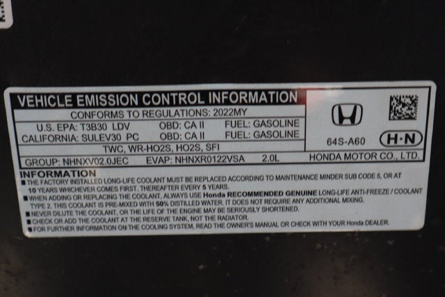 2022 Honda Civic LX