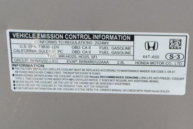 2024 Honda Civic Sport