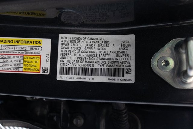 2023 Honda Civic Sedan Sport