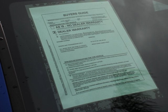 2024 Honda Civic Sport