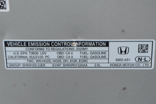 2025 Honda Civic Sport