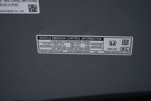 2025 Honda Civic Sport
