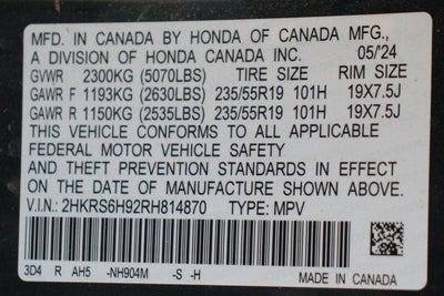 2024 Honda CR-V Hybrid Sport Touring