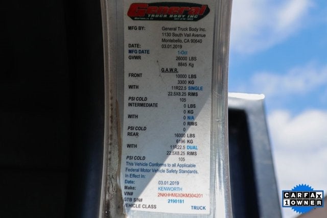 2019 Kenworth T270 Construction T270