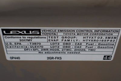 2017 Lexus RX 350