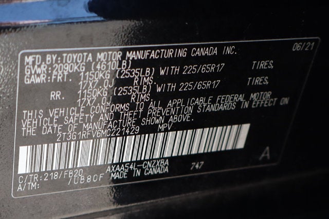 2021 Toyota RAV4 LE