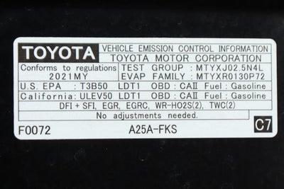 2021 Toyota RAV4 LE
