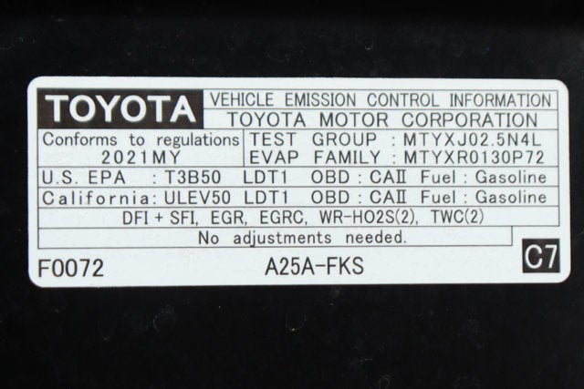 2021 Toyota RAV4 LE