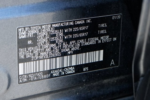 2020 Toyota RAV4 XLE