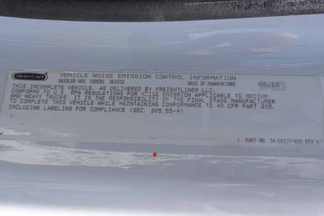 2016 Freightliner M2 106 Medium Duty