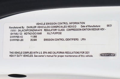 2022 Freightliner M2 106