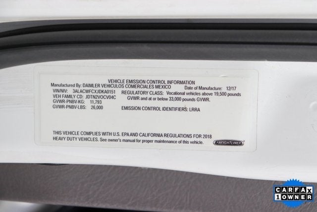 2018 Freightliner M2 106