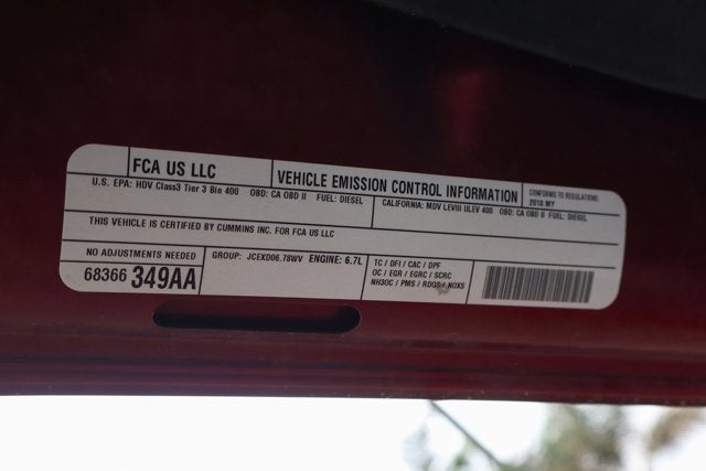 2018 RAM 3500 Big Horn