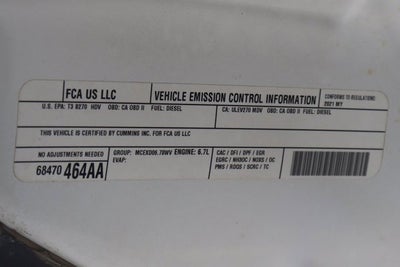 2021 RAM 3500 Big Horn