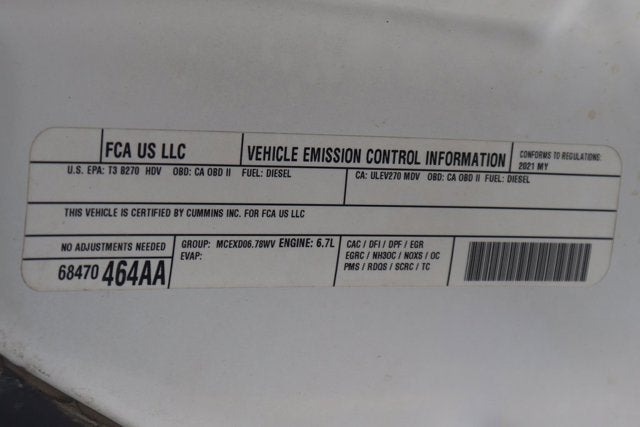 2021 RAM 3500 Big Horn