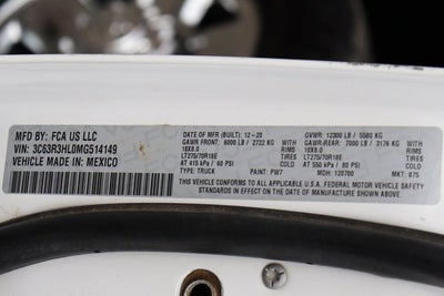 2021 RAM 3500 Big Horn