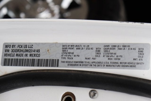 2021 RAM 3500 Big Horn