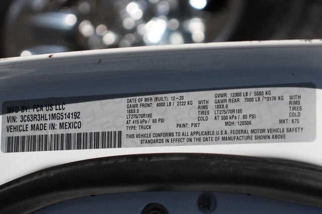 2021 RAM 3500 Big Horn