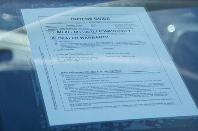 2022 RAM 3500 Big Horn